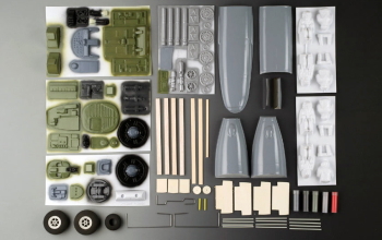 B-25Jミッチェル用スーパースケール・アップグレードパーツ